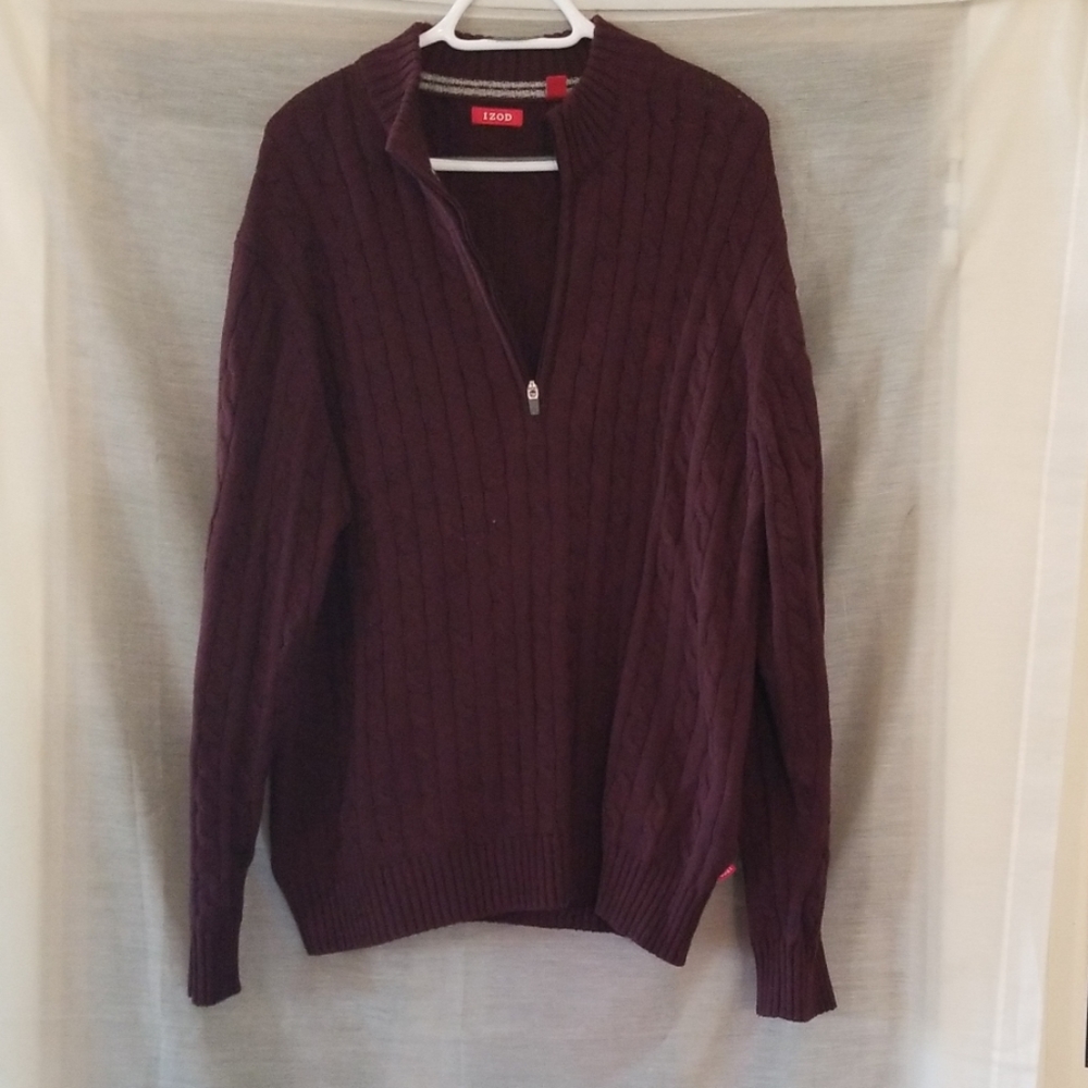 Izod mens sweater sz L